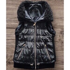 CALVIN KLEIN Performance Down Puffer Vest Women’s Size Small Premium Black